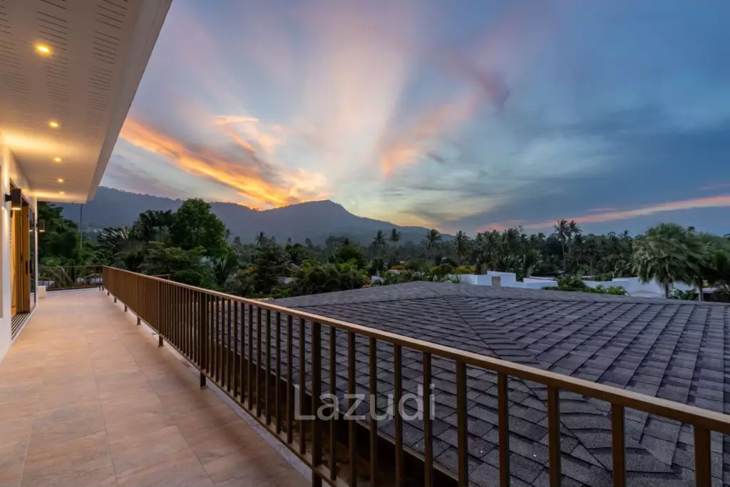 Modern 3-Bed Balinese Style Villa In Mae Nam