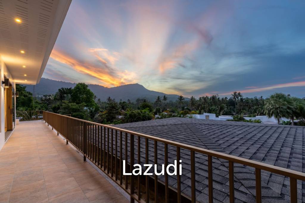 Modern 3-Bed Balinese Style Villa In Mae Nam