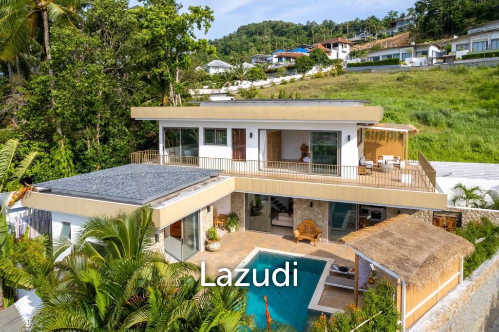 Modern 3-Bed Balinese Style Villa In Mae Nam