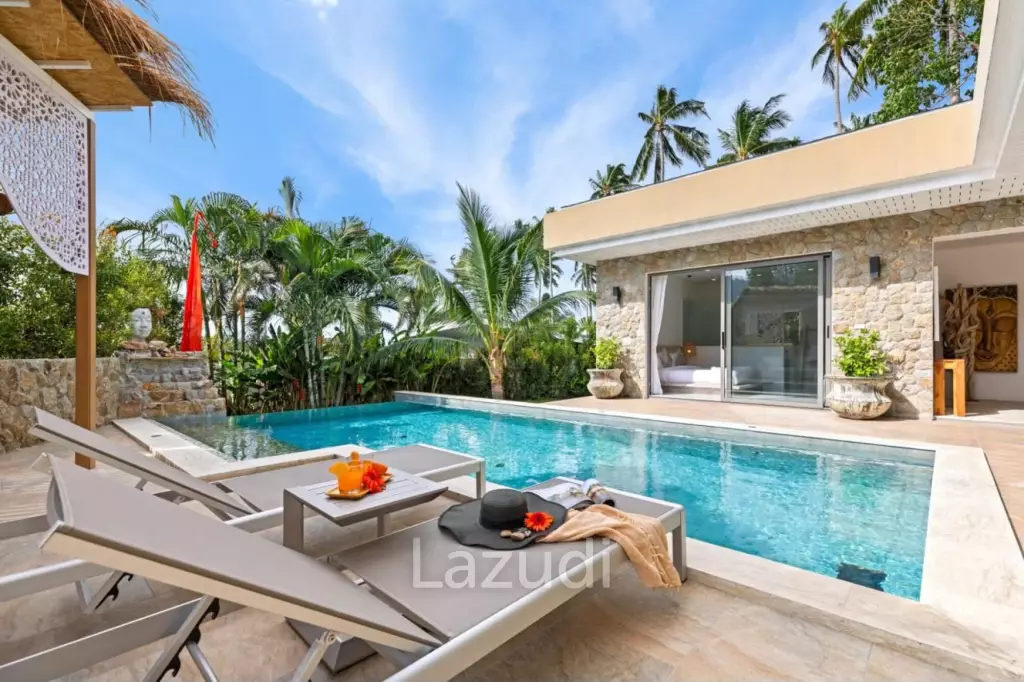 Modern 3-Bed Balinese Style Villa In Mae Nam