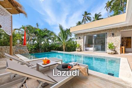 Modern 3-Bed Balinese Style Villa In Mae Nam