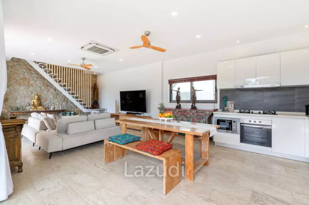 Modern 3-Bed Balinese Style Villa In Mae Nam