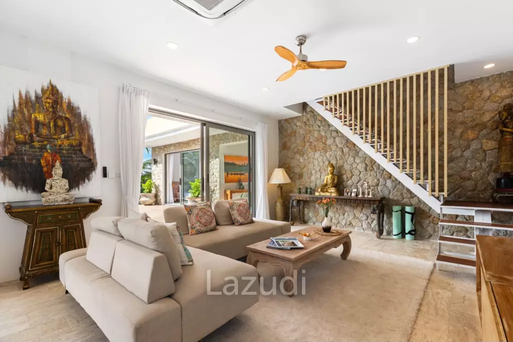 Modern 3-Bed Balinese Style Villa In Mae Nam