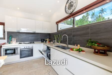 Modern 3-Bed Balinese Style Villa In Mae Nam