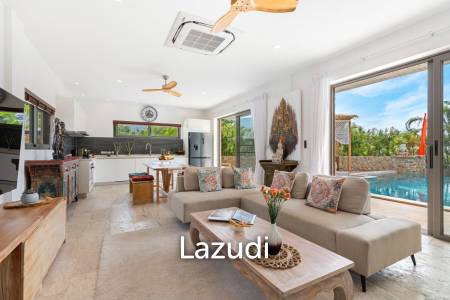 Modern 3-Bed Balinese Style Villa In Mae Nam