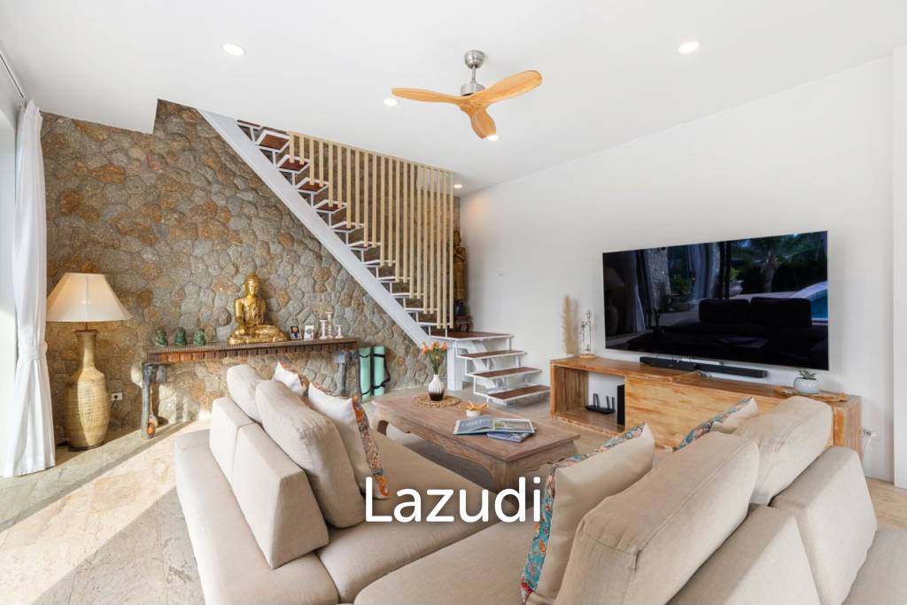 Modern 3-Bed Balinese Style Villa In Mae Nam