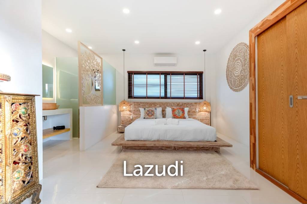 Modern 3-Bed Balinese Style Villa In Mae Nam