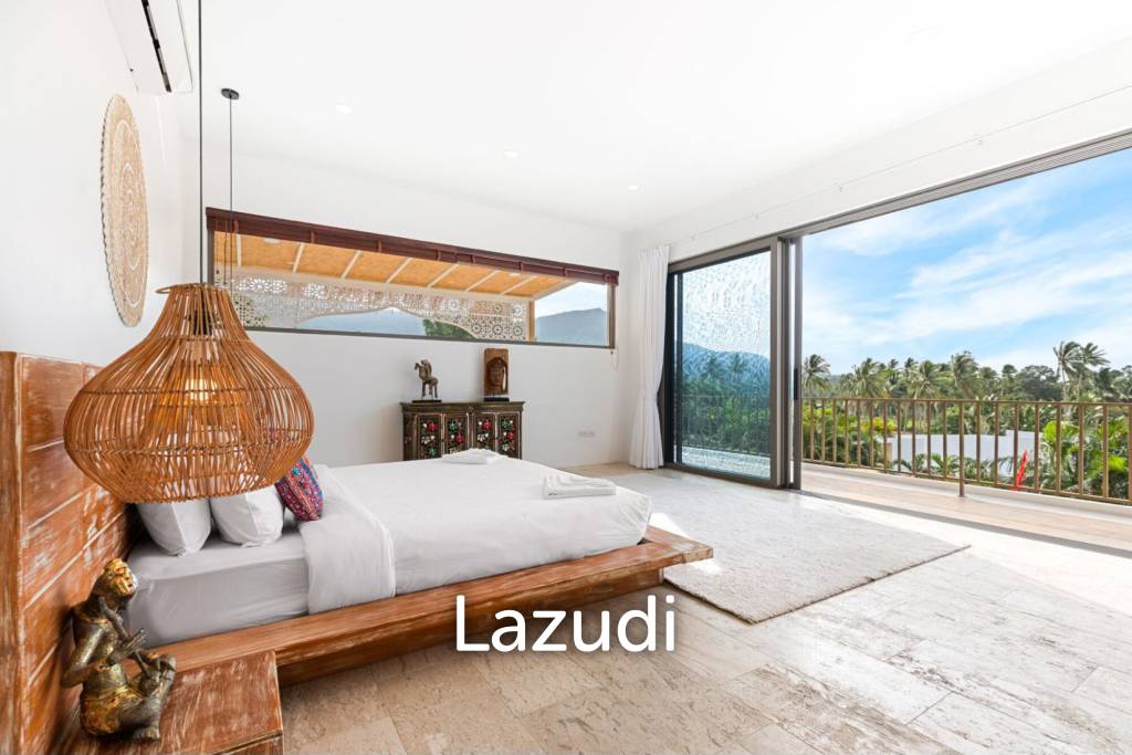 Modern 3-Bed Balinese Style Villa In Mae Nam