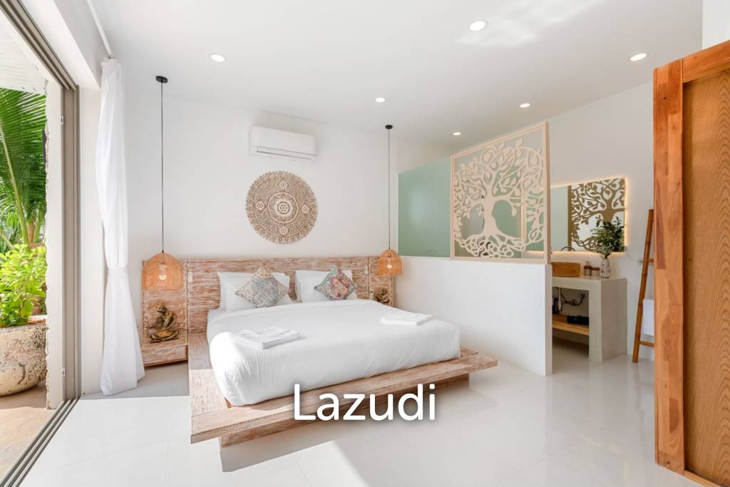 Modern 3-Bed Balinese Style Villa In Mae Nam
