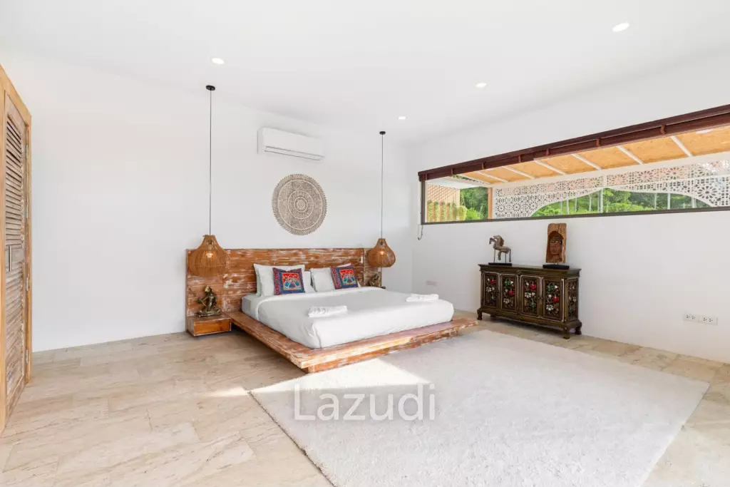 Modern 3-Bed Balinese Style Villa In Mae Nam