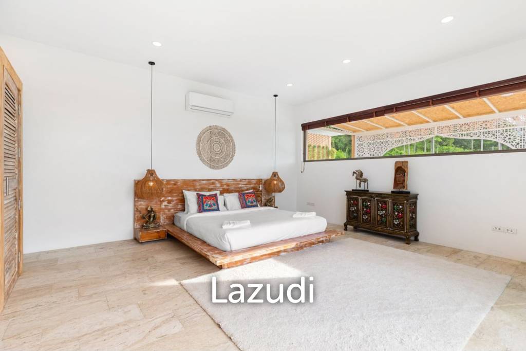 Modern 3-Bed Balinese Style Villa In Mae Nam