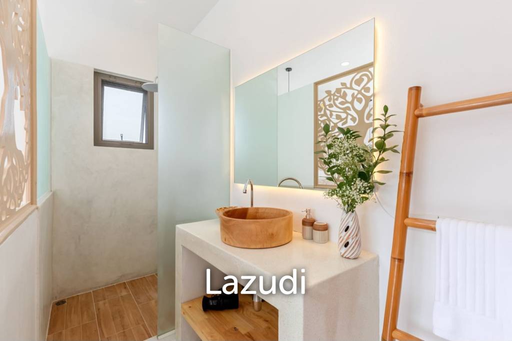 Modern 3-Bed Balinese Style Villa In Mae Nam