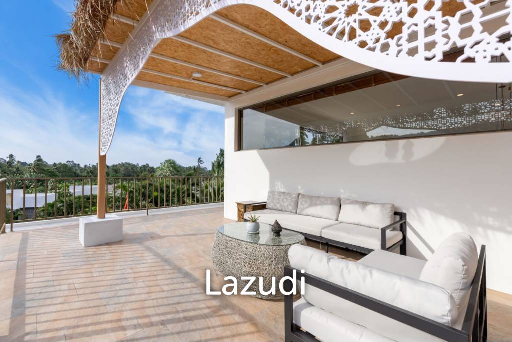 Modern 3-Bed Balinese Style Villa In Mae Nam