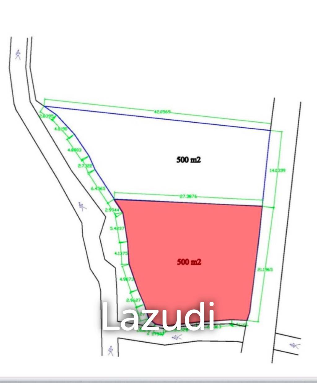 Perfect 500m2 Leasehold Land in Bingin Uluwatu - Pink Zone