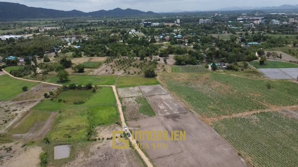ที่ดินเปล่า 4-3-50 ไร่ วิวภูเขาใกล้ธรรมชาติ บ้านสามพระยา ชะอำ