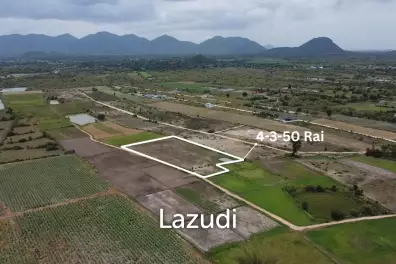 Expansive Agricultural Land 4-3-50 Rai in Cha Am