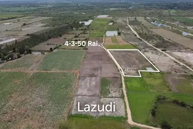 Expansive Agricultural Land 4-3-50 Rai in Cha Am