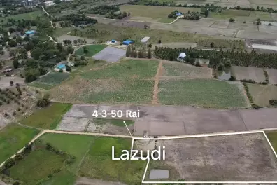 Expansive Agricultural Land 4-3-50 Rai in Cha Am
