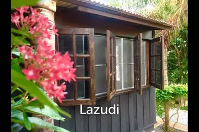 บ้านสไตล์ล้านนา 2 ห้องนอน บ้านในสวน ไม่ไกลตัวเมือง