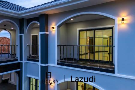 วิลล่าสองชั้น 4 ห้องนอนพร้อมสระว่ายน้ำในซอยหัวหิน 102