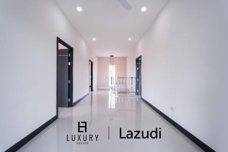 วิลล่าสองชั้น 4 ห้องนอนพร้อมสระว่ายน้ำในซอยหัวหิน 102