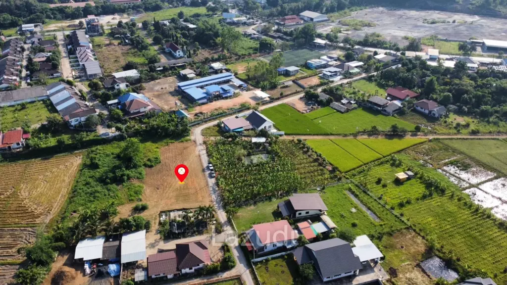 ขายที่ดิน 2 ไร่โซนน้ำลัดทางไปบายพาสตะวันตกและวัดห้วยปลากั้ง
