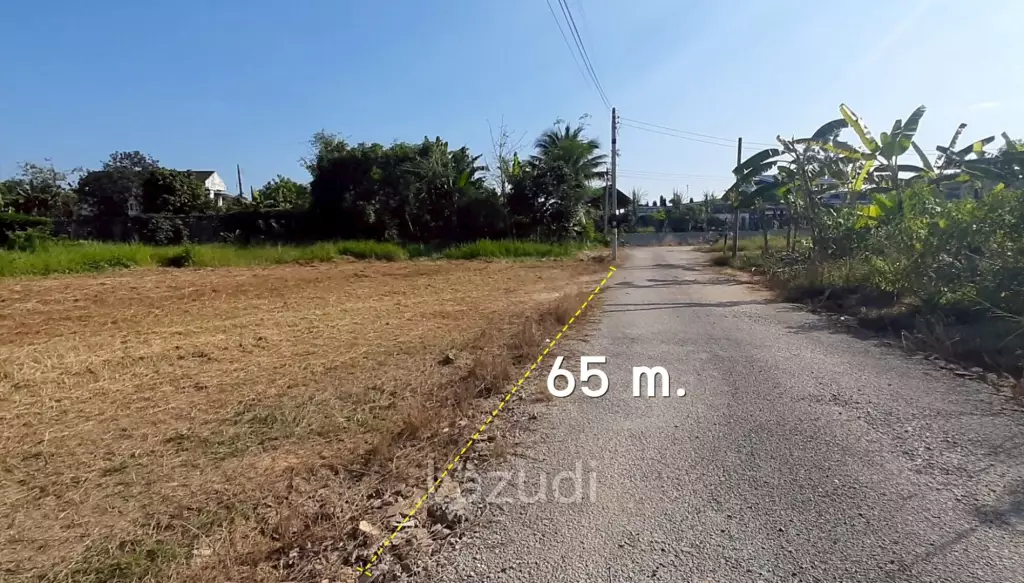 ขายที่ดิน 2 ไร่โซนน้ำลัดทางไปบายพาสตะวันตกและวัดห้วยปลากั้ง
