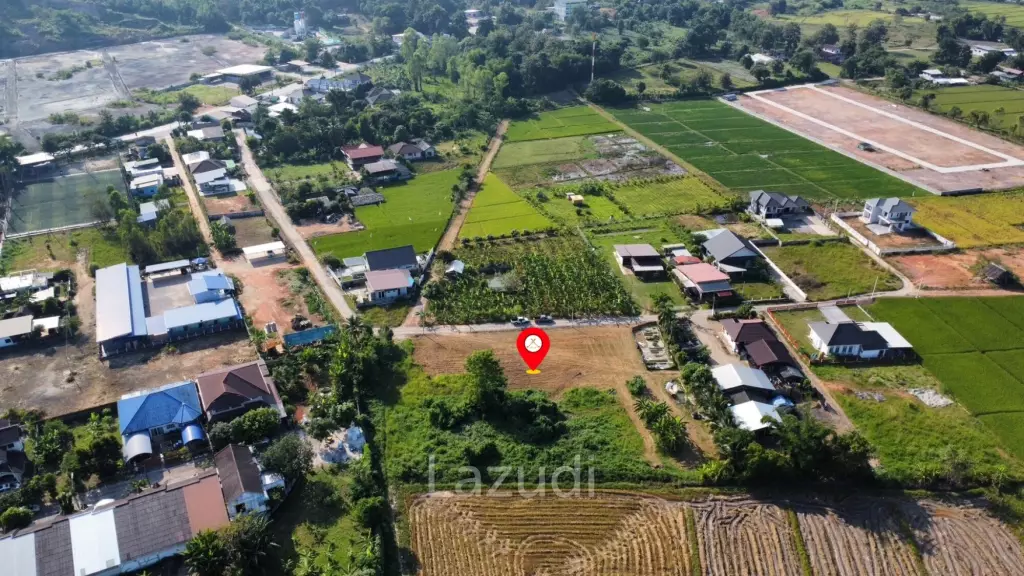 ขายที่ดิน 2 ไร่โซนน้ำลัดทางไปบายพาสตะวันตกและวัดห้วยปลากั้ง