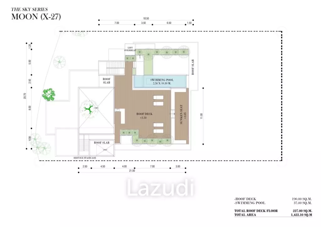 5 Bed 7 Bath 1410.40 SQ.M The Sky Series