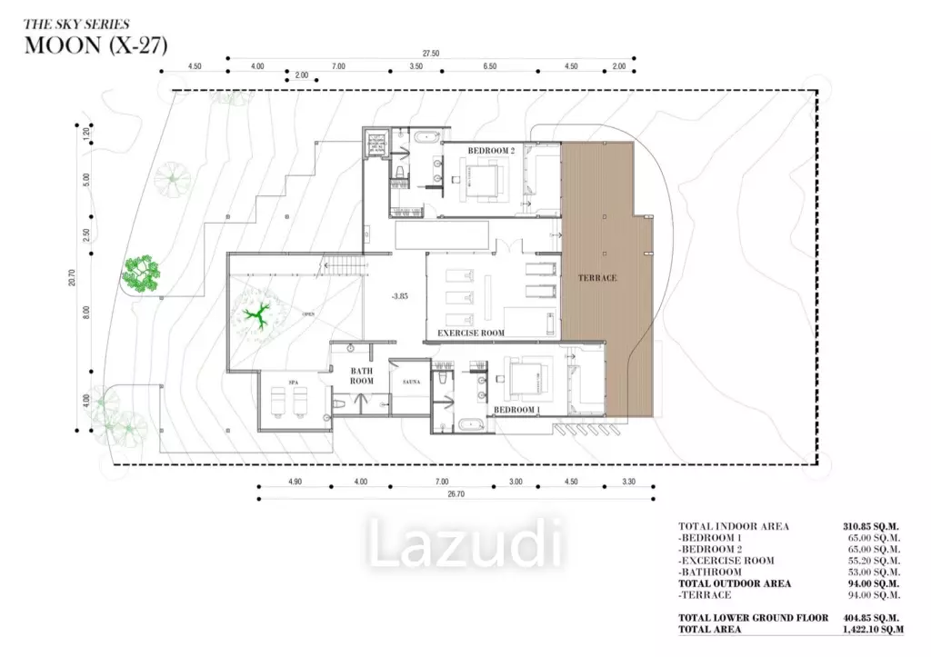 5 Bed 7 Bath 1410.40 SQ.M The Sky Series
