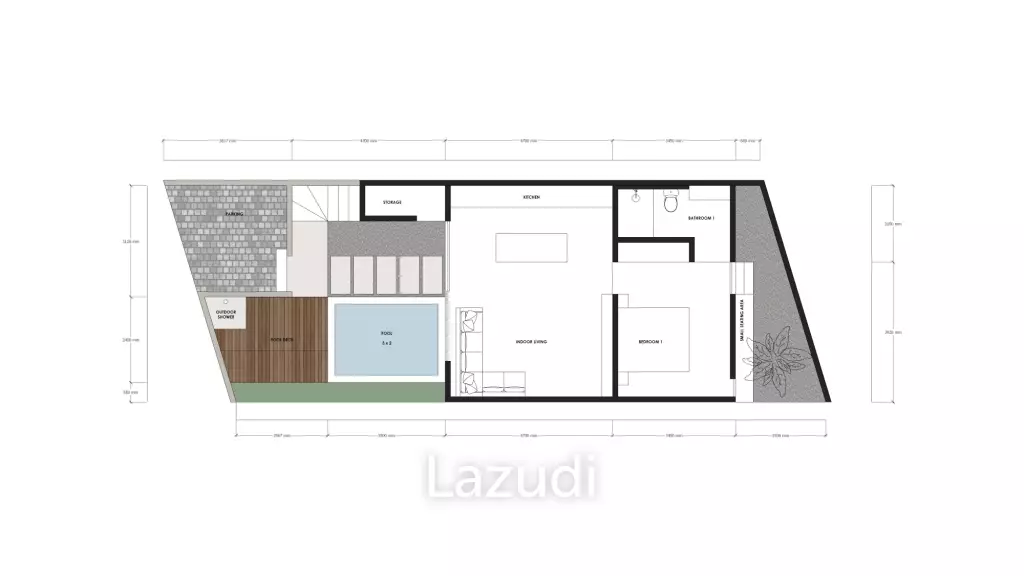Perfect Two Bedroom Off Plan Development in Padang-Padang