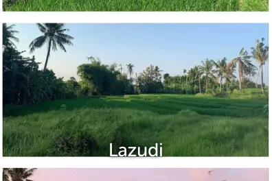 Rare Riverside Plots with Rice field views in Pererenan