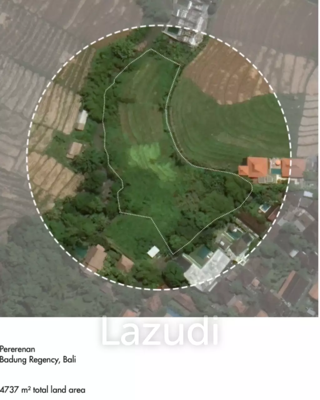 Rare Riverside Plots with Rice field views in Pererenan