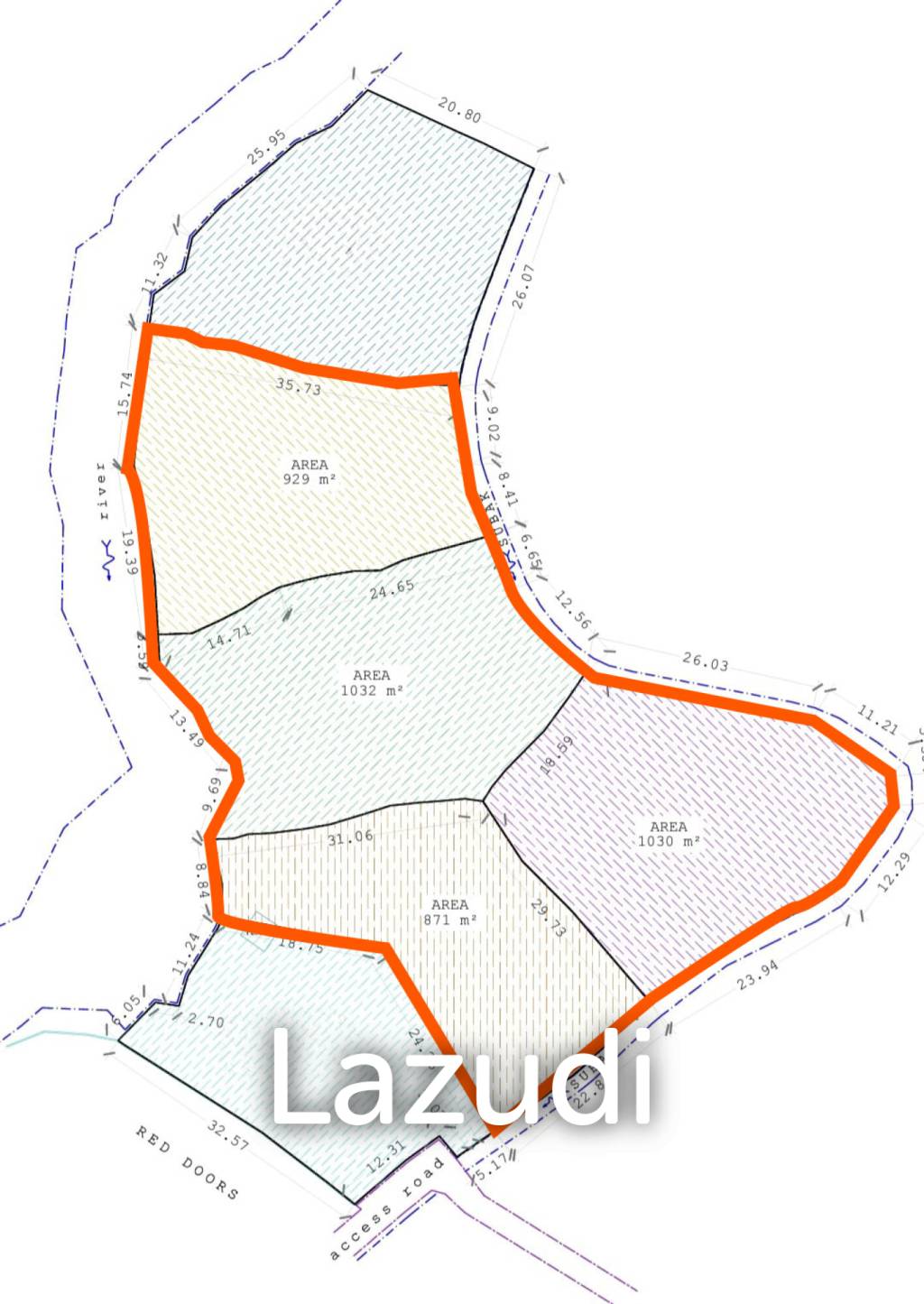 Rare Riverside Plots with Rice field views in Pererenan