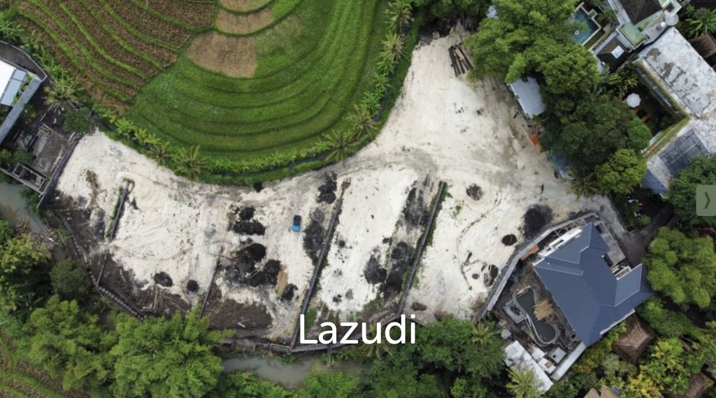 Rare Riverside Plots with Rice field views in Pererenan