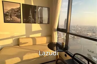 1 Bedroom 1 Bathroom 25 SQ.M Chapter Charoennakorn-Riverside