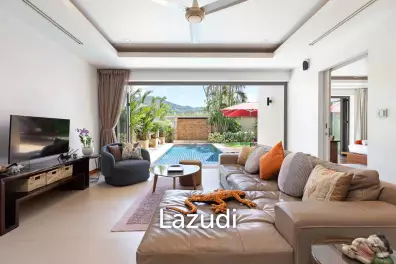 Modern Luxury 2-Bedroom Pool Villa For Sale In Cherng Talay