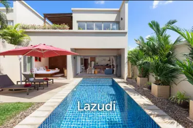 Modern Luxury 2-Bedroom Pool Villa For Sale In Cherng Talay