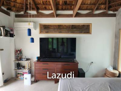 4-Bedroom Natural-Style Loft Pool Villa with Rooftop – For Rent in Chalong, Phuket