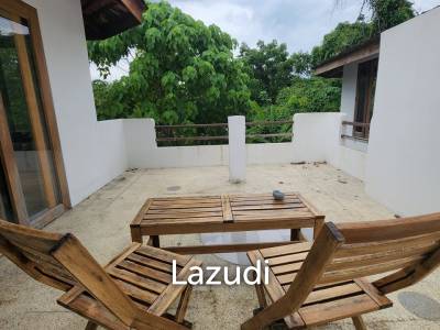 4-Bedroom Natural-Style Loft Pool Villa with Rooftop – For Rent in Chalong, Phuket