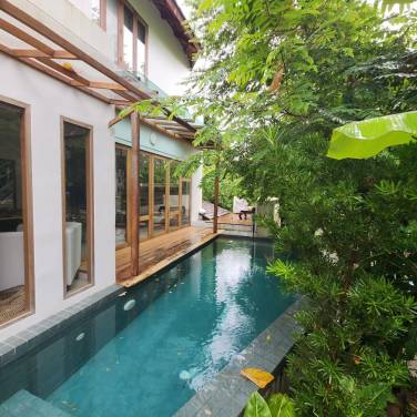 4-Bedroom Natural-Style Loft Pool Villa with Rooftop – For Rent in Chalong, Phuket
