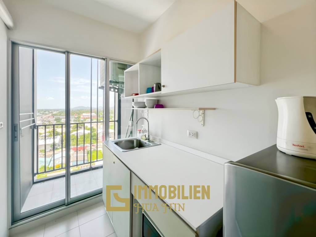 บ้านเคียงฟ้า สตูดิโอ 31 ตรม เฟอร์นิเจอร์ครบ วิวทะเลและภูเขา