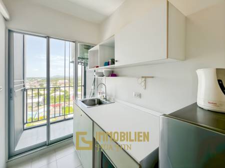 บ้านเคียงฟ้า สตูดิโอ 31 ตรม เฟอร์นิเจอร์ครบ วิวทะเลและภูเขา