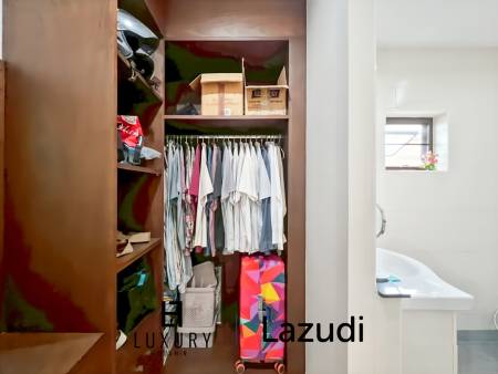 Cha Am / Green Beach Village: Villa avec piscine de 3 chambres sur un terrain de 300 qm.