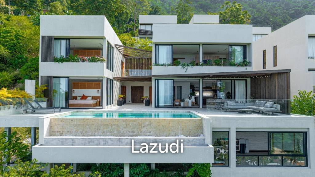 Luxury Panoramic Sea View Villa in Chaweng Hills – Istani Villas