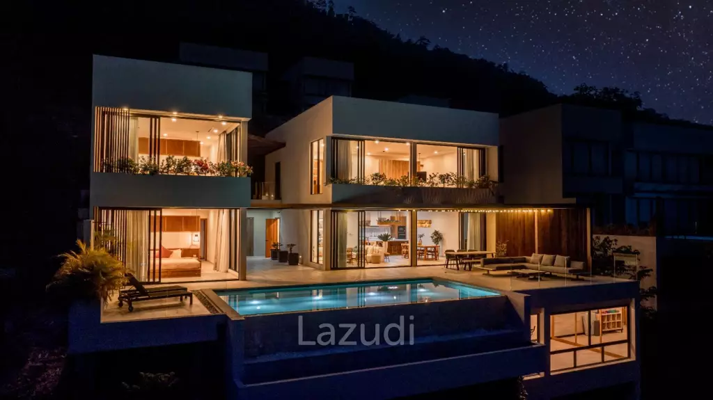 Luxury Panoramic Sea View Villa in Chaweng Hills – Istani Villas