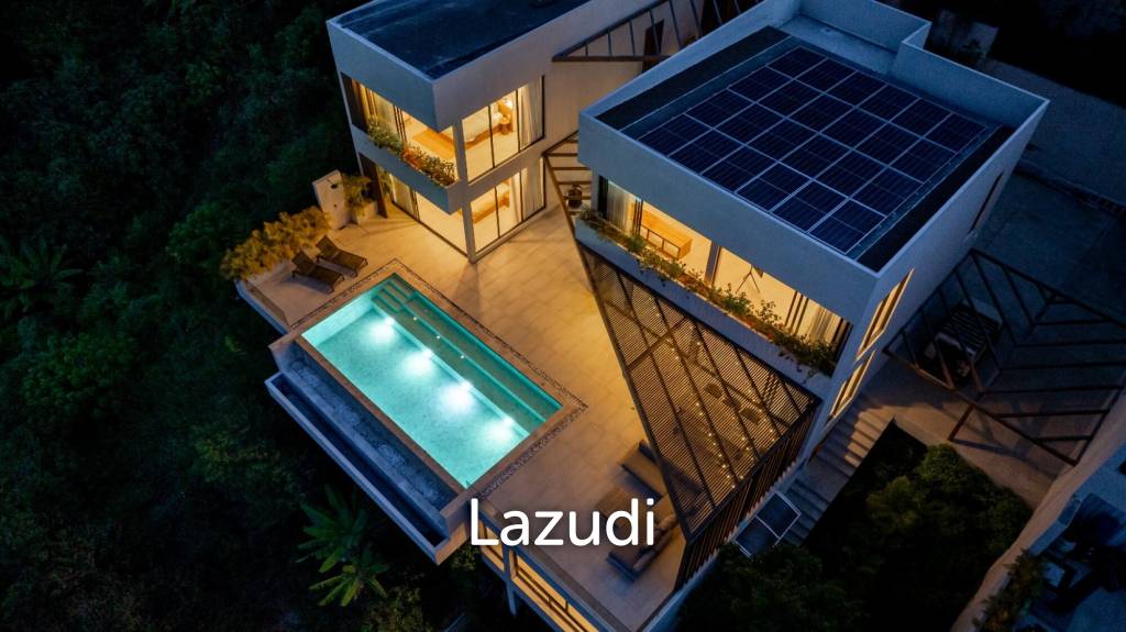 Luxury Panoramic Sea View Villa in Chaweng Hills – Istani Villas