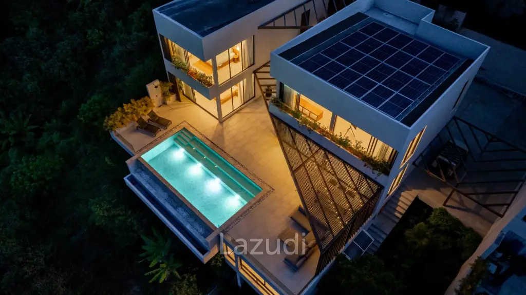 Luxury Panoramic Sea View Villa in Chaweng Hills – Istani Villas
