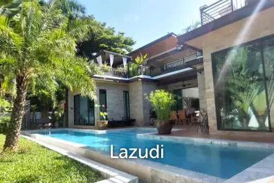 Charming Nature-Style 4-Bedroom Pool Villa For Sale In Rawai