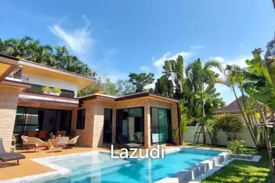 Charming Nature-Style 4-Bedroom Pool Villa For Sale In Rawai